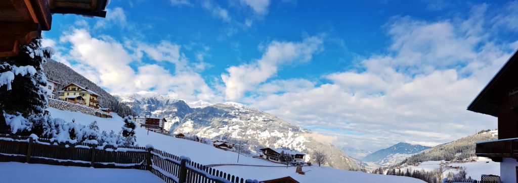 Ferienwohnung Point Zillertalblick Ausblick
